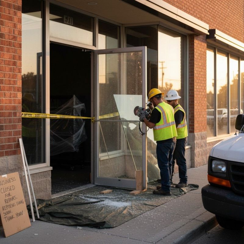 Local Commercial Door Repair pros at work